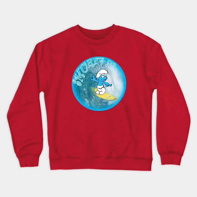 Smurf's up! Crewneck Sweatshirt by Manatee Max